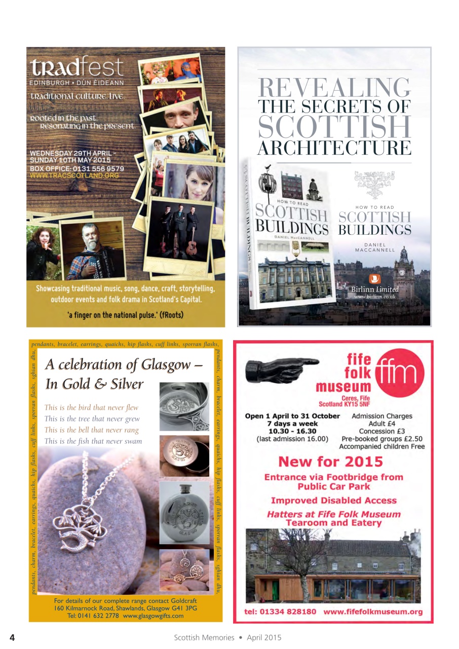 Scottish Memories Preview Pages