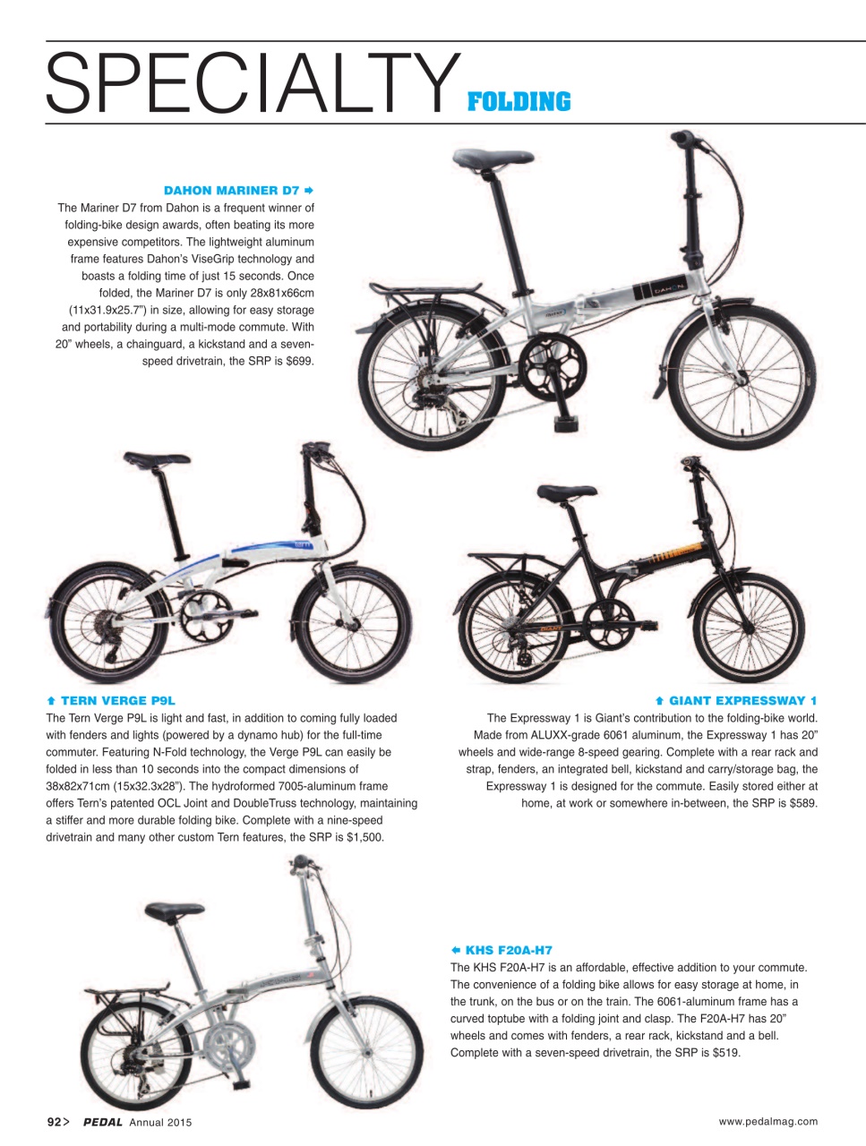 Pedal Magazine Preview Pages