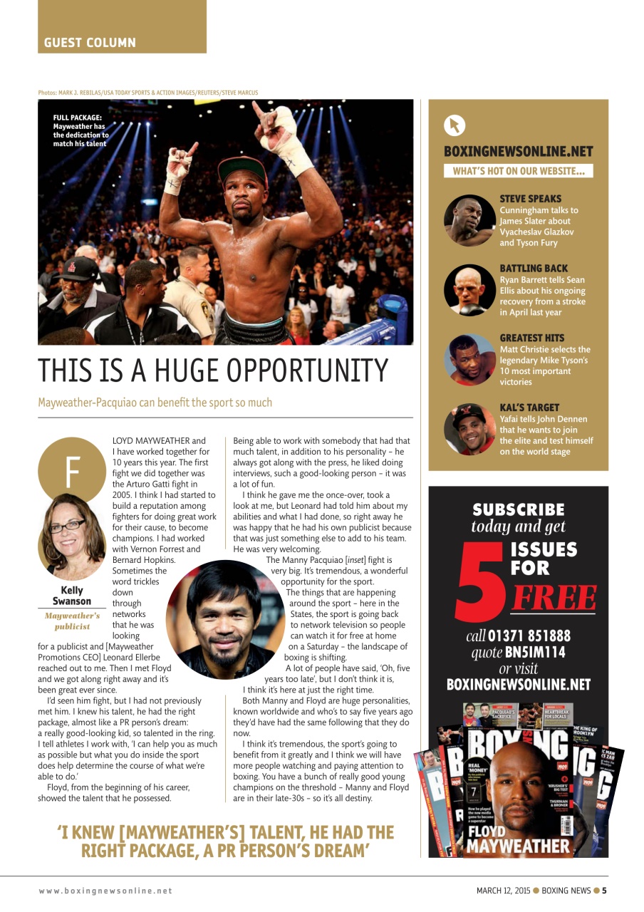 Boxing News Preview Pages