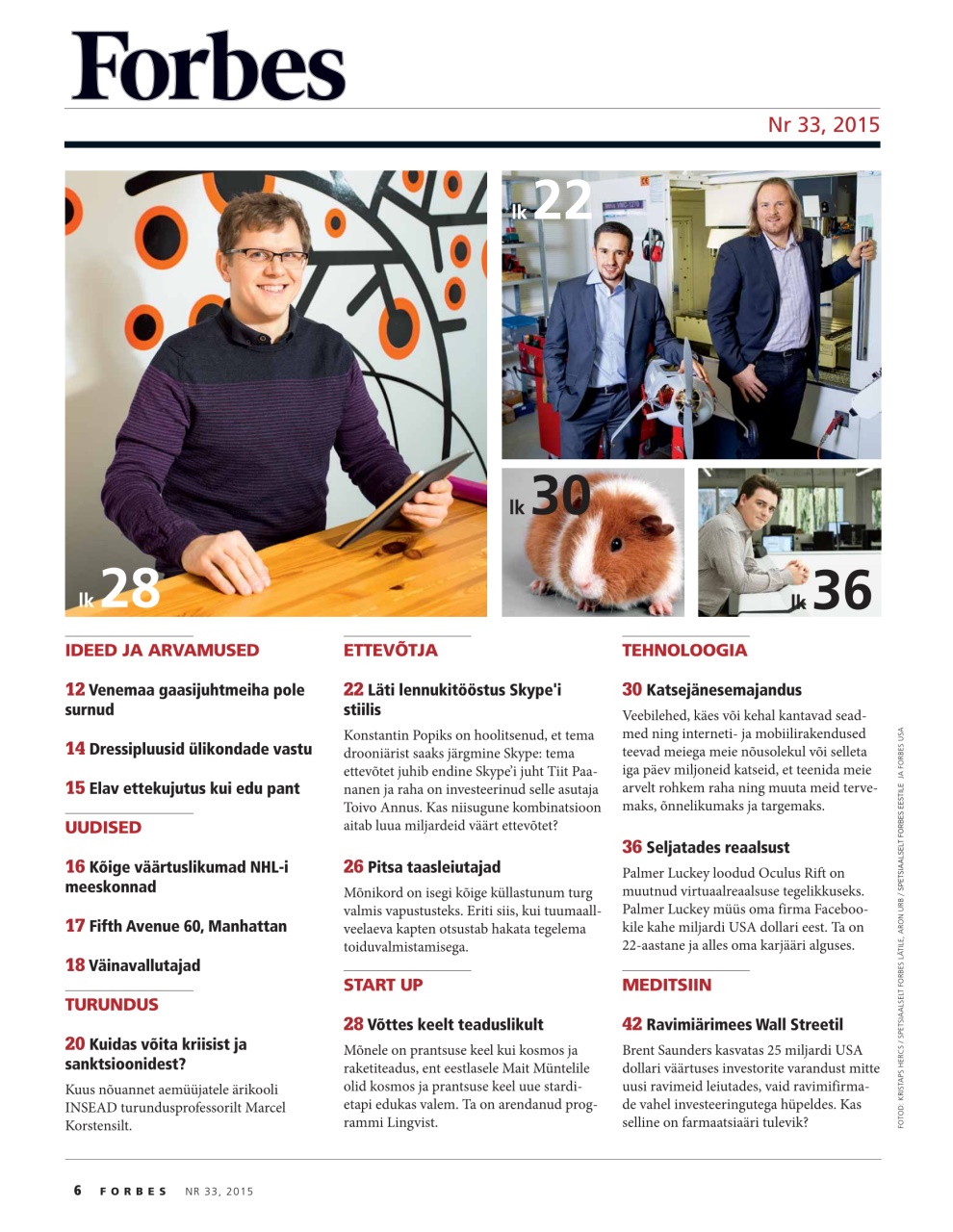 Forbes Estonia Preview Pages