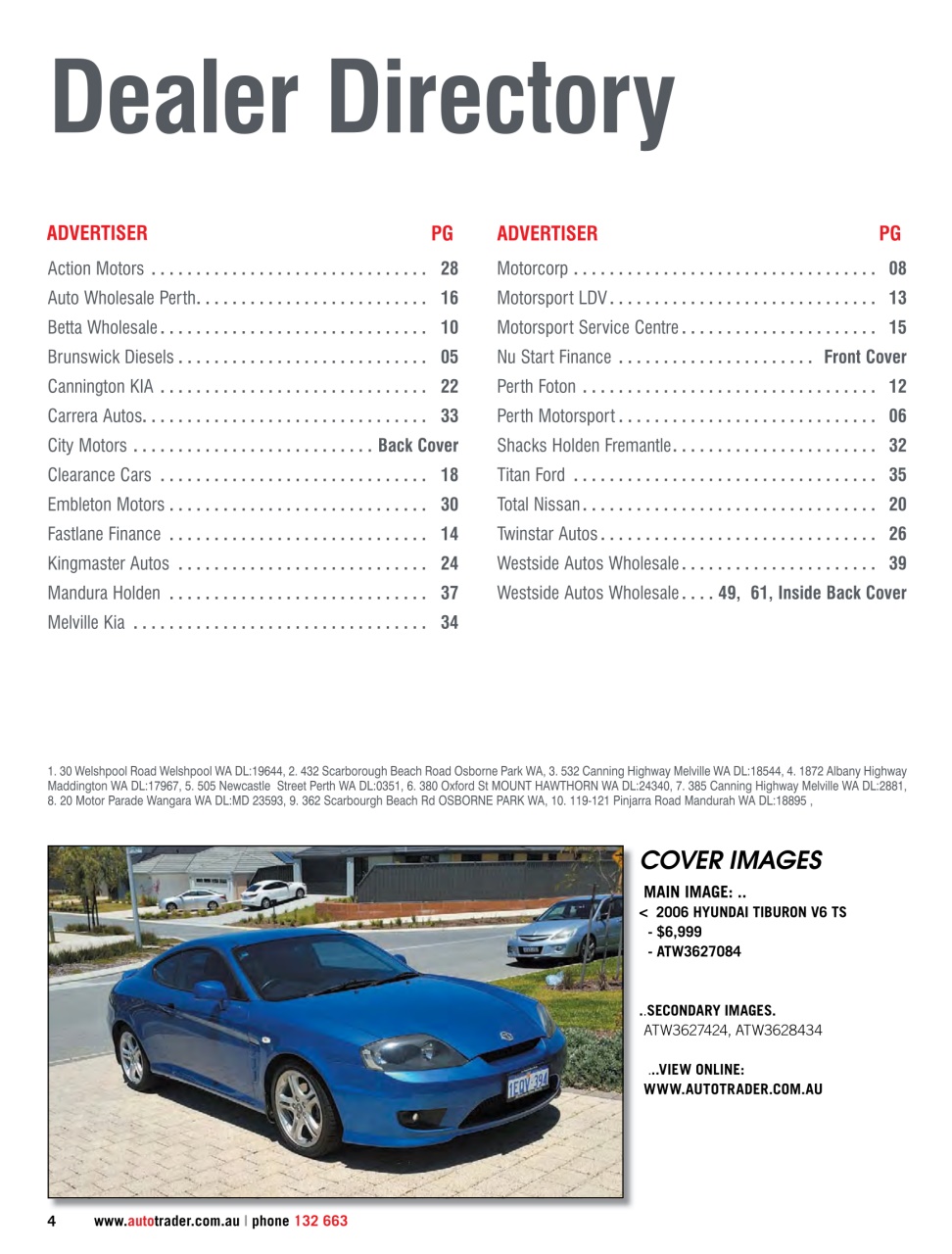 AutoTrader Preview Pages