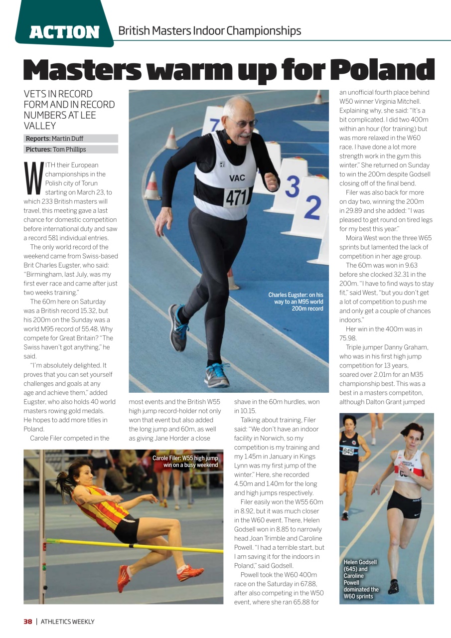 AW – Athletics Weekly Magazine Preview Pages