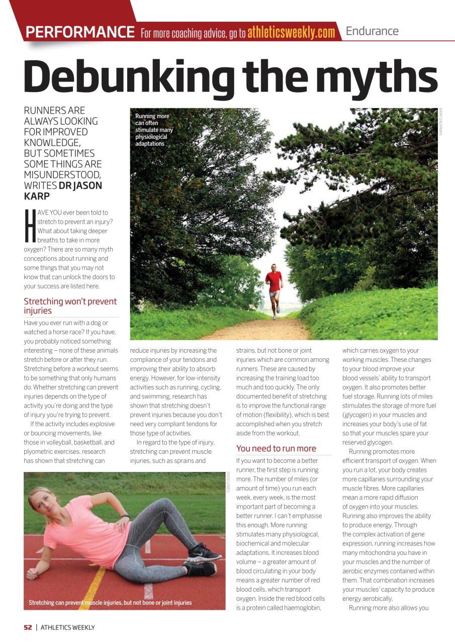 AW – Athletics Weekly Magazine Preview Pages