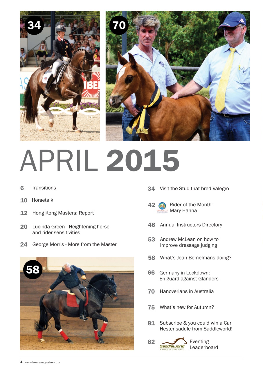 The Horse Magazine Preview Pages