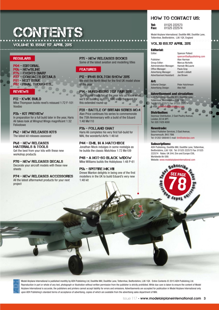 Model Airplane International Preview Pages
