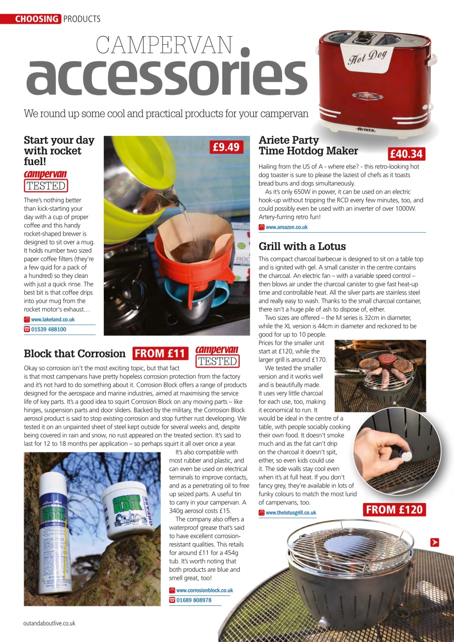 Campervan Preview Pages