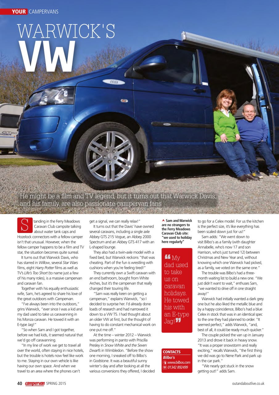 Campervan Preview Pages