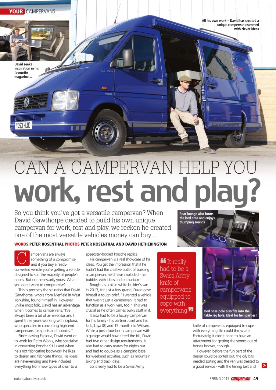 Campervan Preview Pages