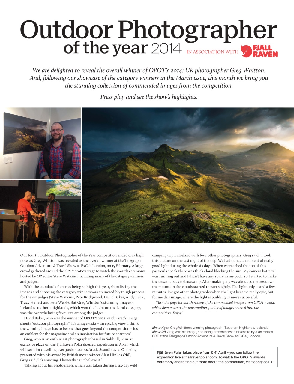 Outdoor Photography Preview Pages