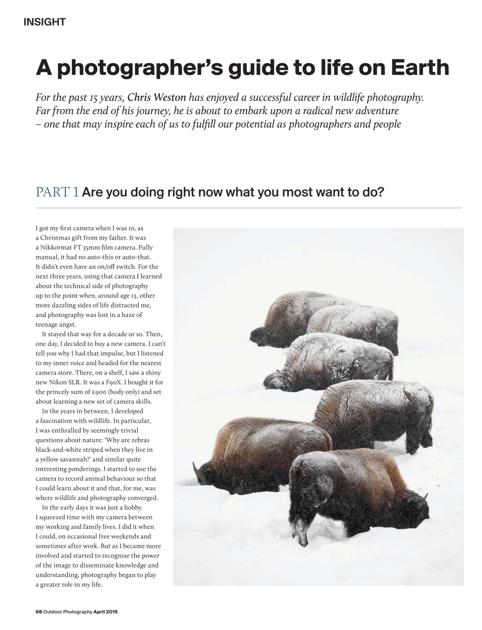 Outdoor Photography Preview Pages