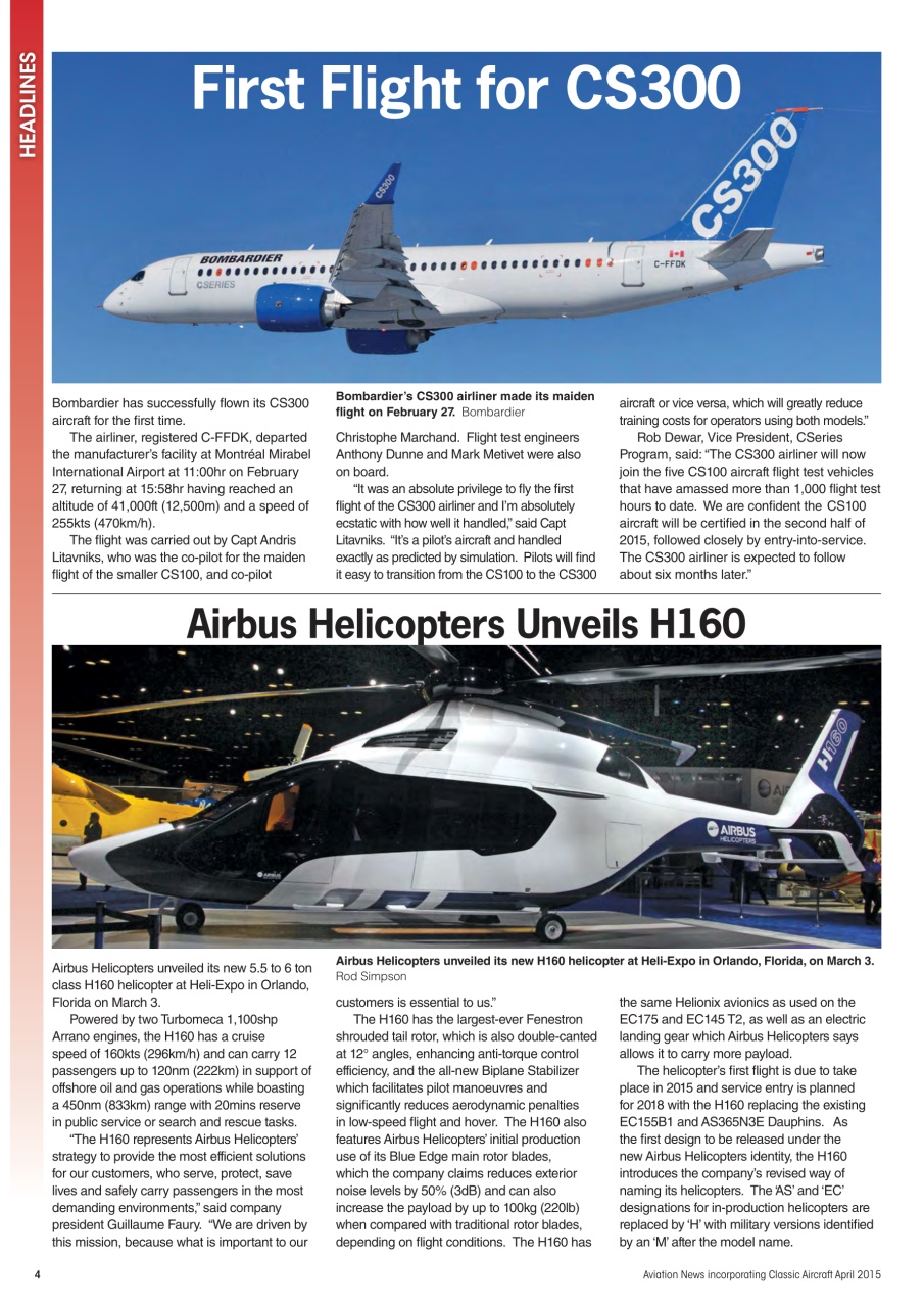 Aviation News Preview Pages