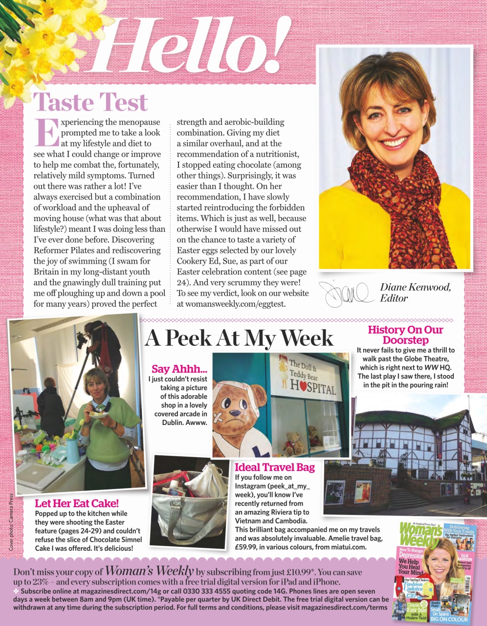 Woman's Weekly Preview Pages