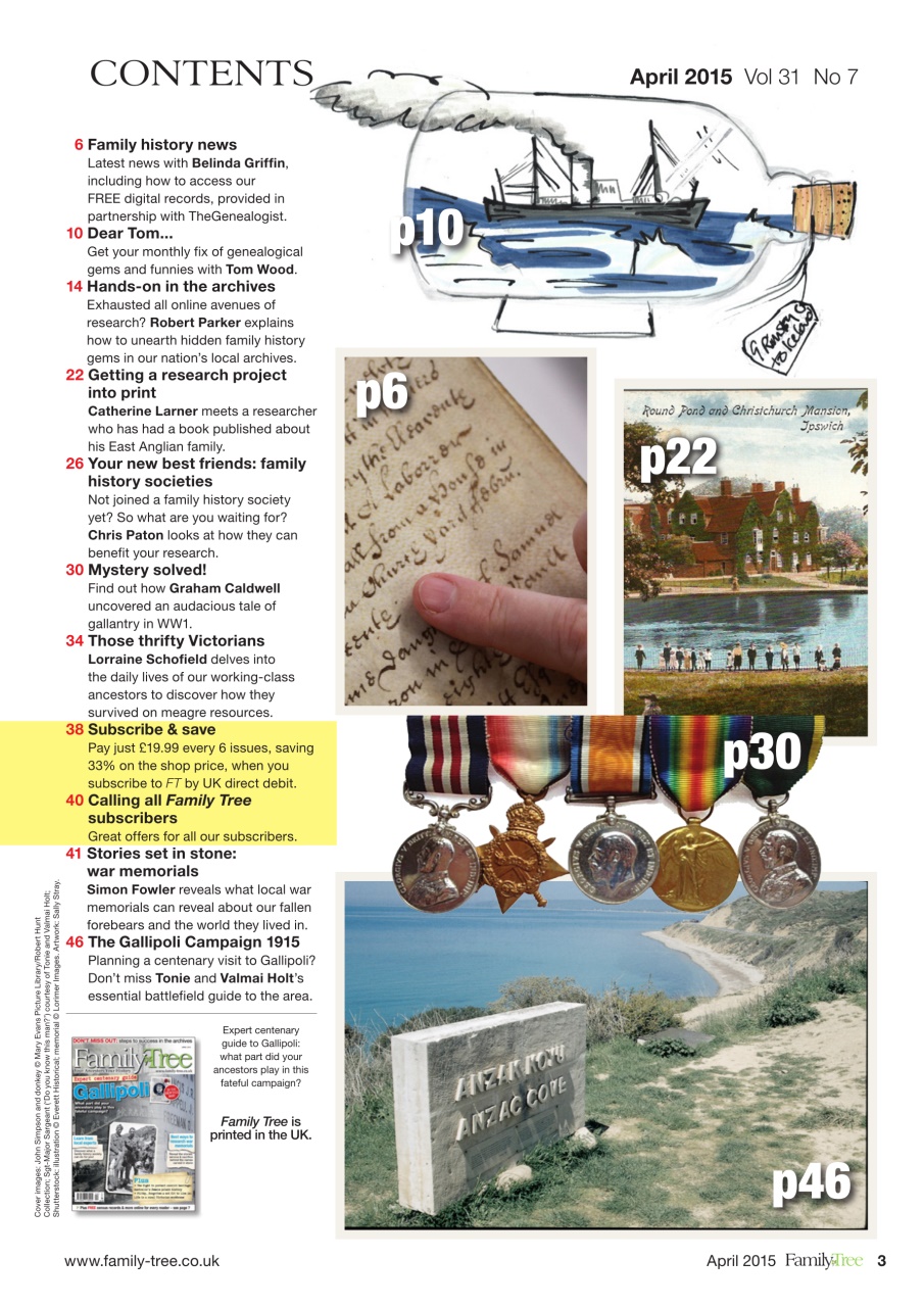 Family Tree Preview Pages