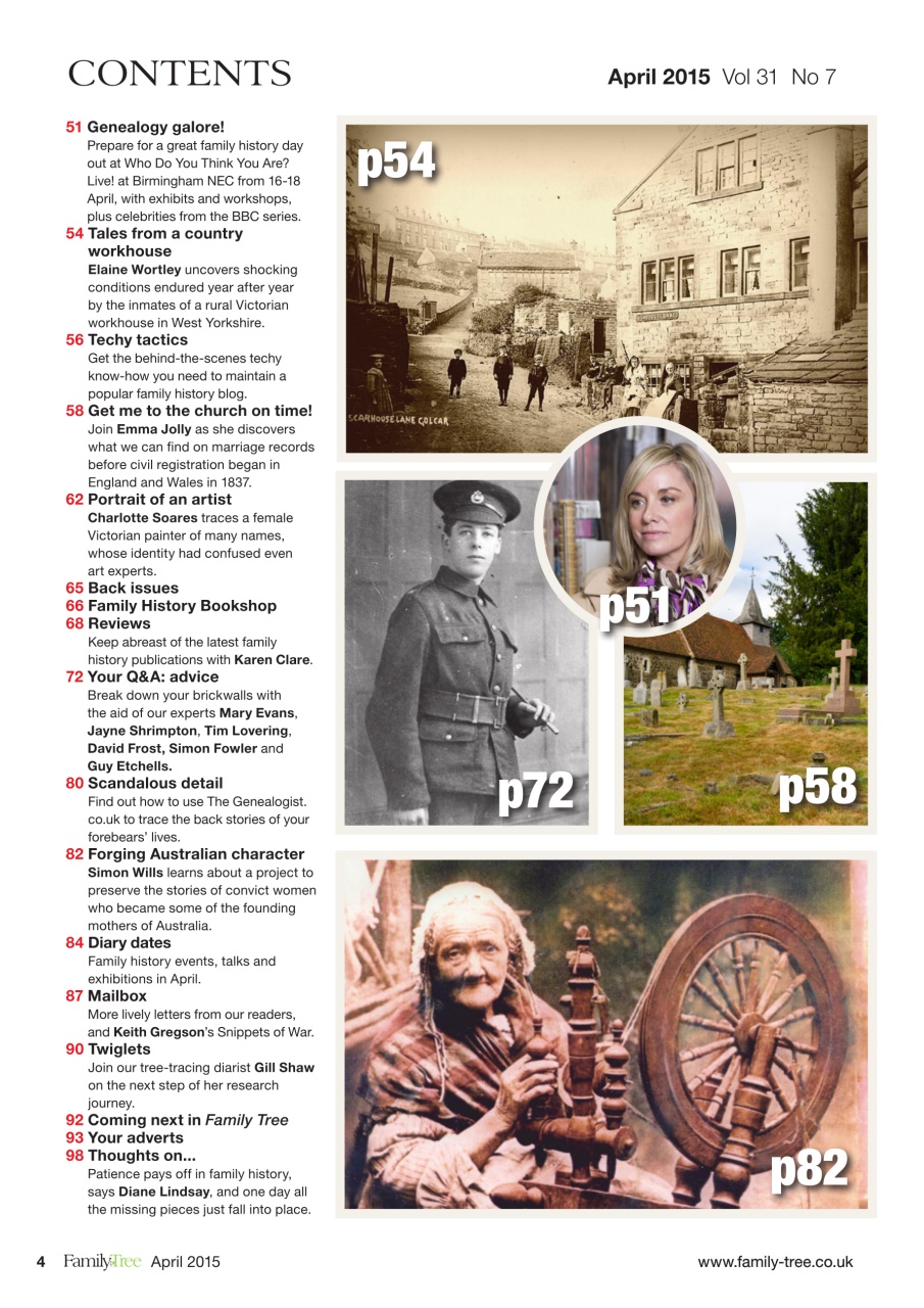 Family Tree Preview Pages