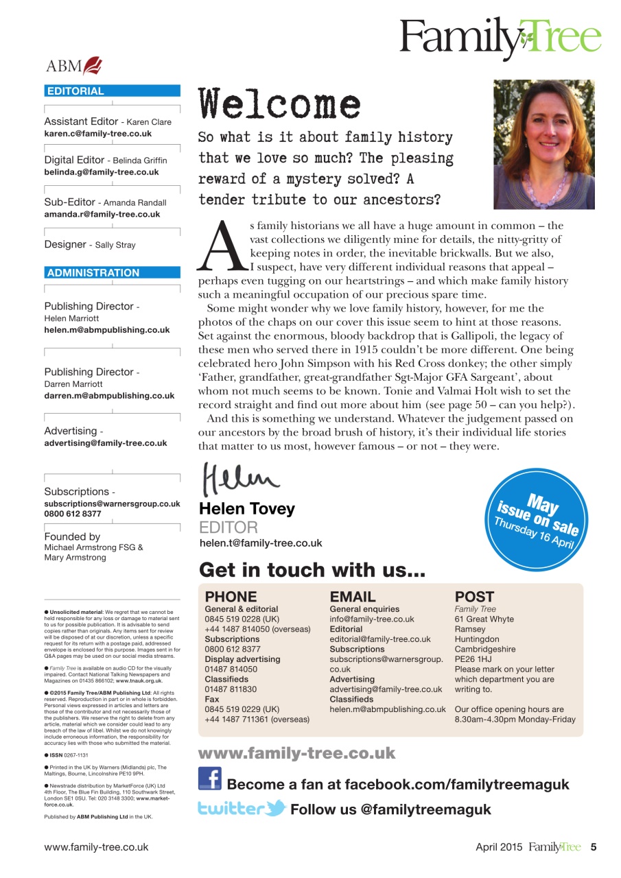 Family Tree Preview Pages