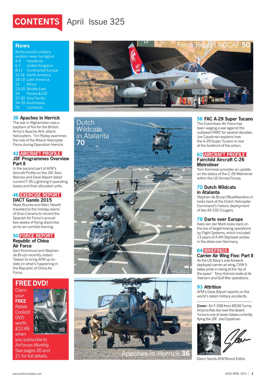 AirForces Monthly Preview Pages