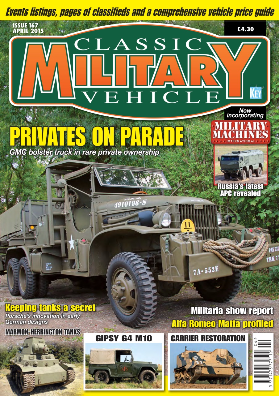 Classic Military Vehicle Preview Pages