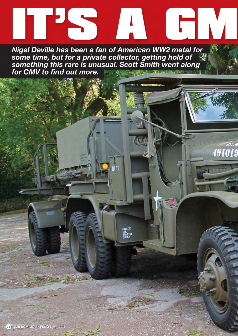 Classic Military Vehicle Preview Pages