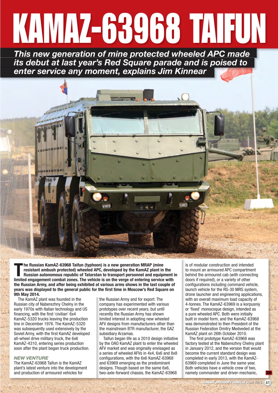 Classic Military Vehicle Preview Pages