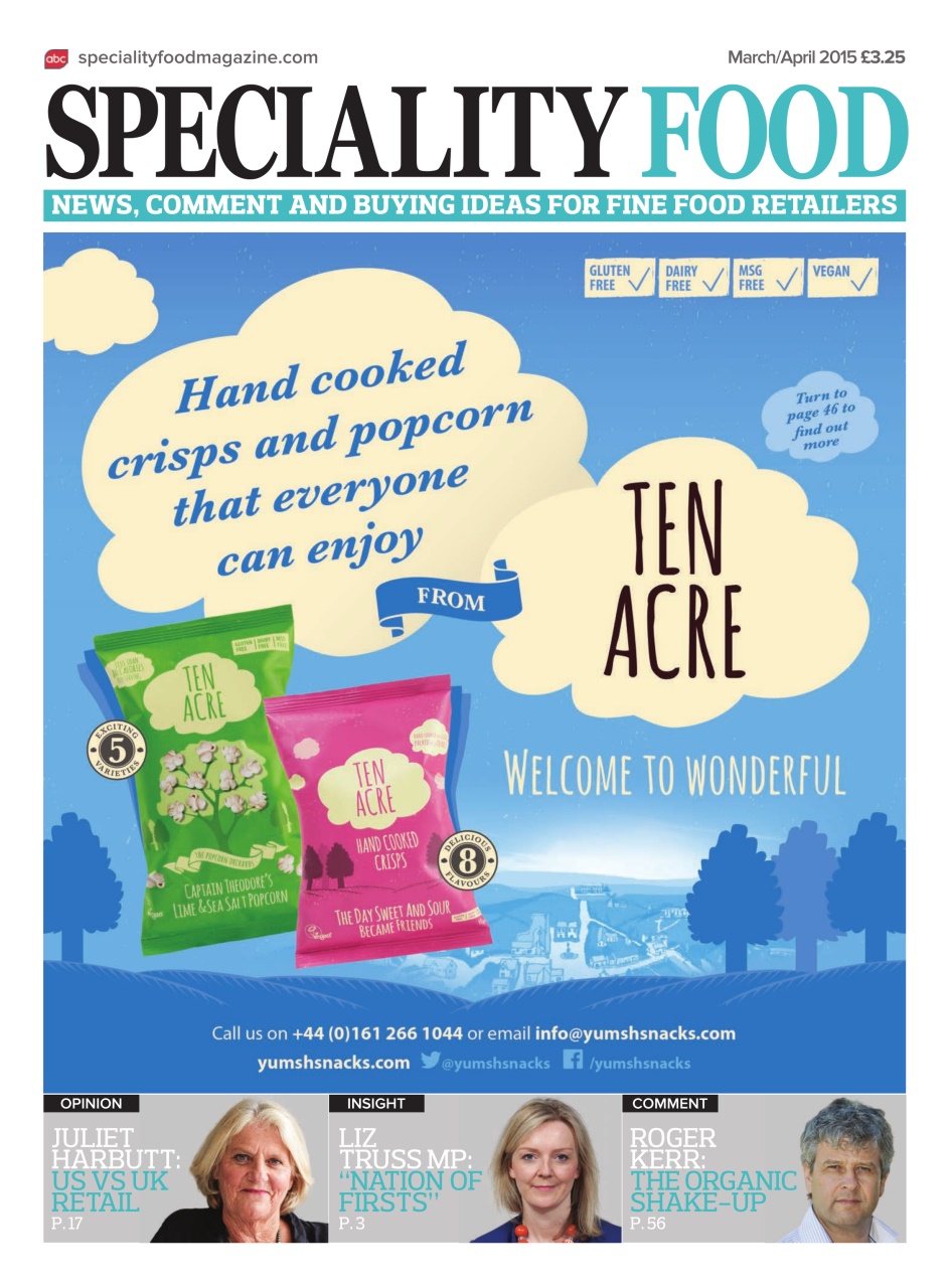 Speciality Food Preview Pages