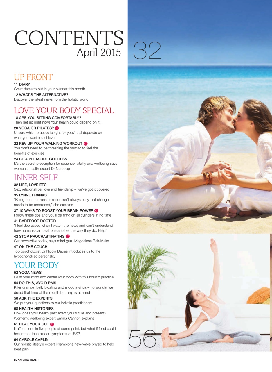 Natural Health Preview Pages