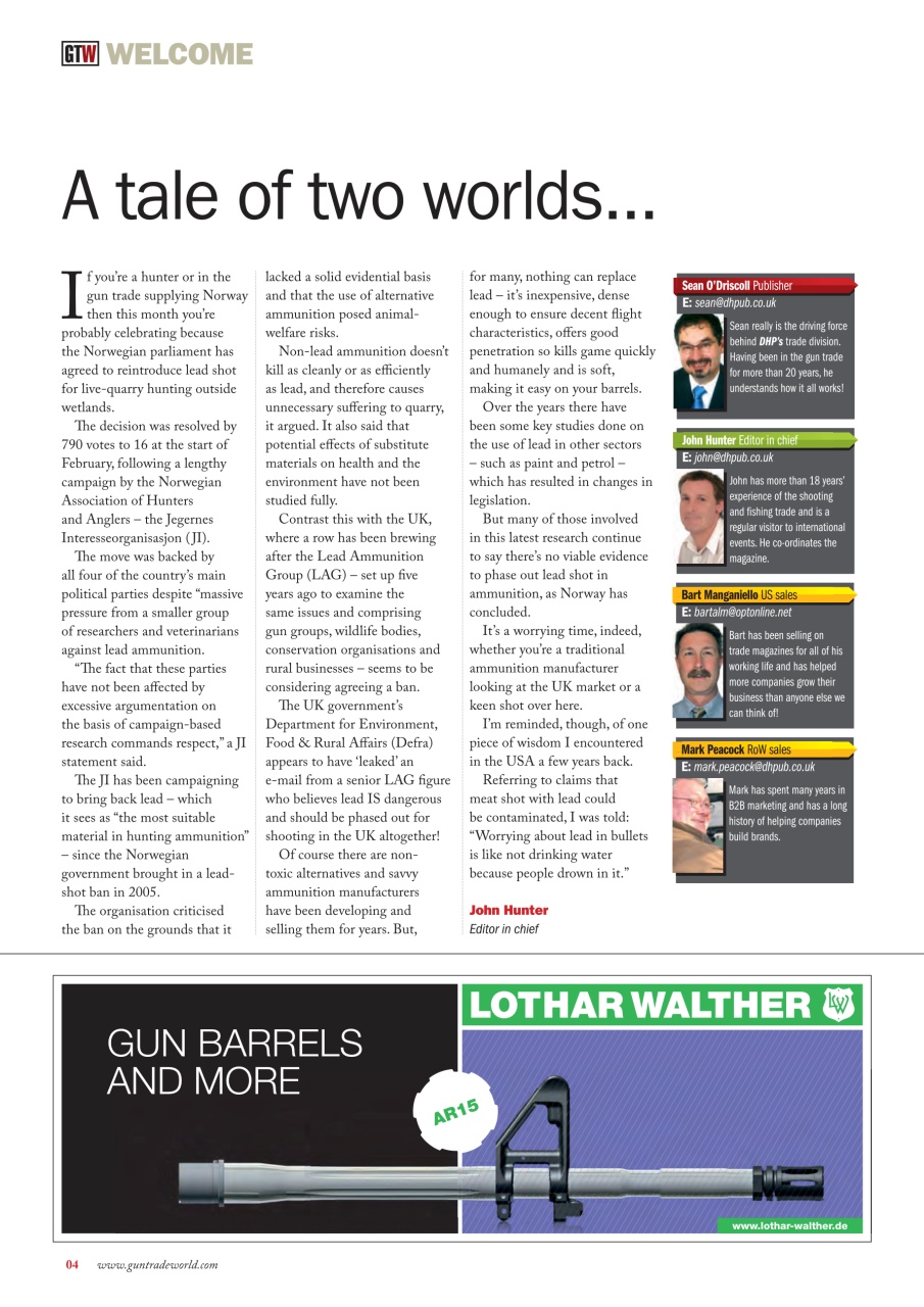 Gun Trade World Preview Pages