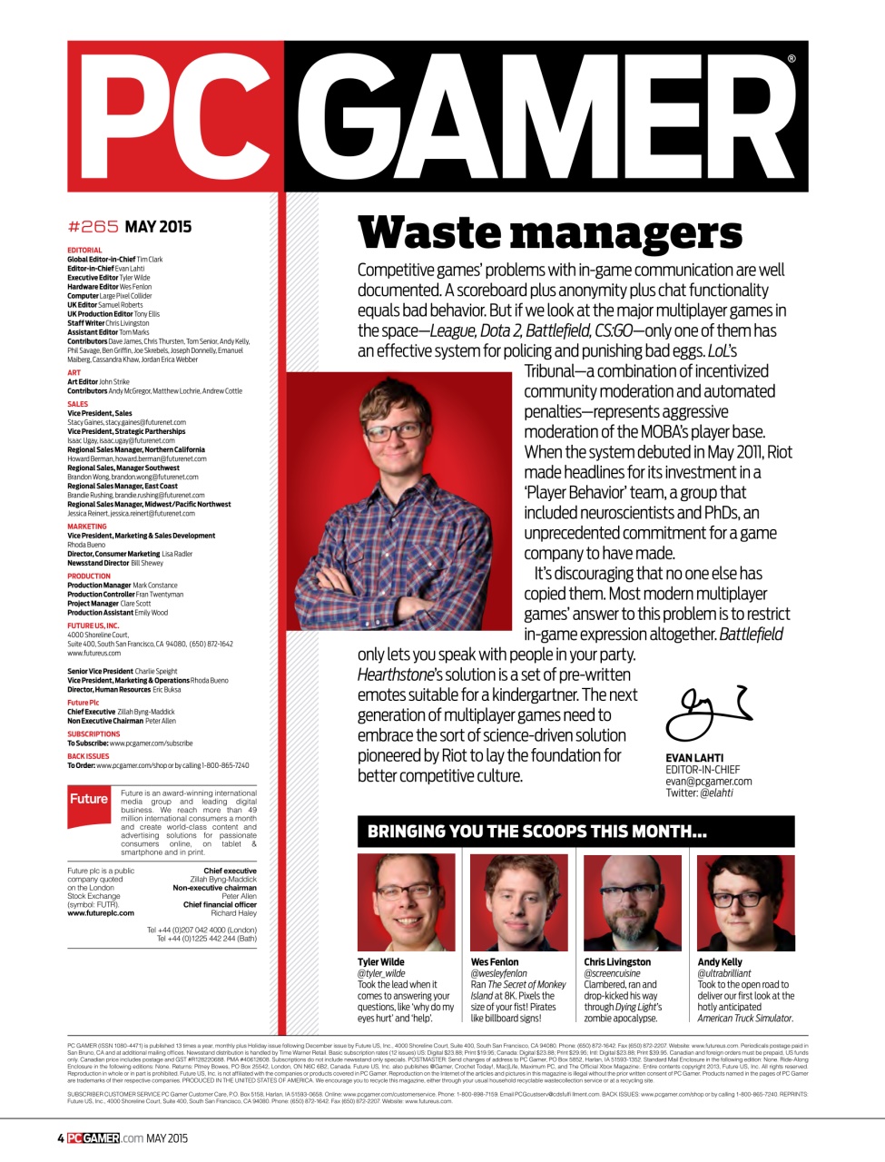 PC Gamer (US Edition) Preview Pages