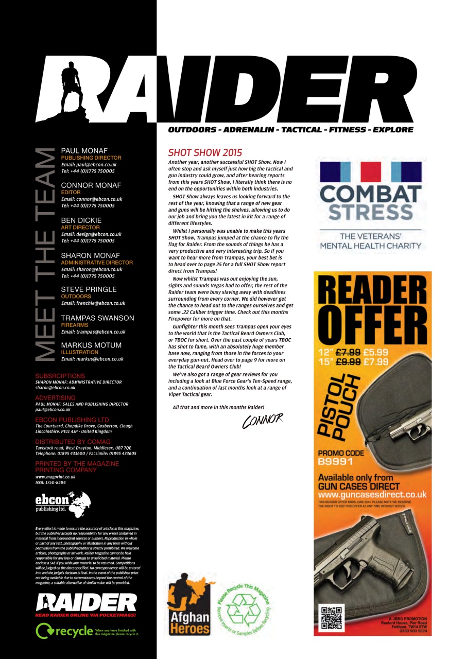Raider Preview Pages