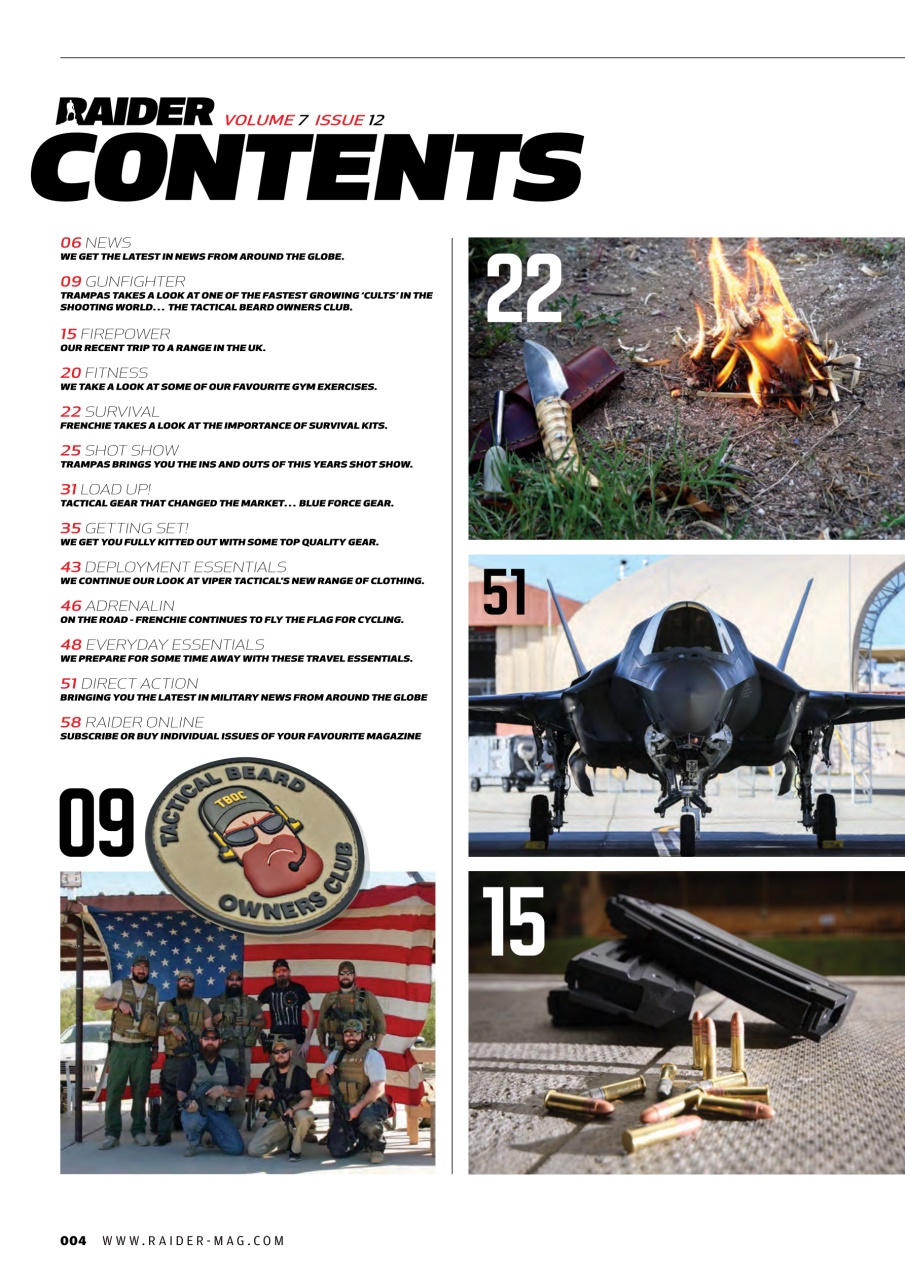 Raider Preview Pages
