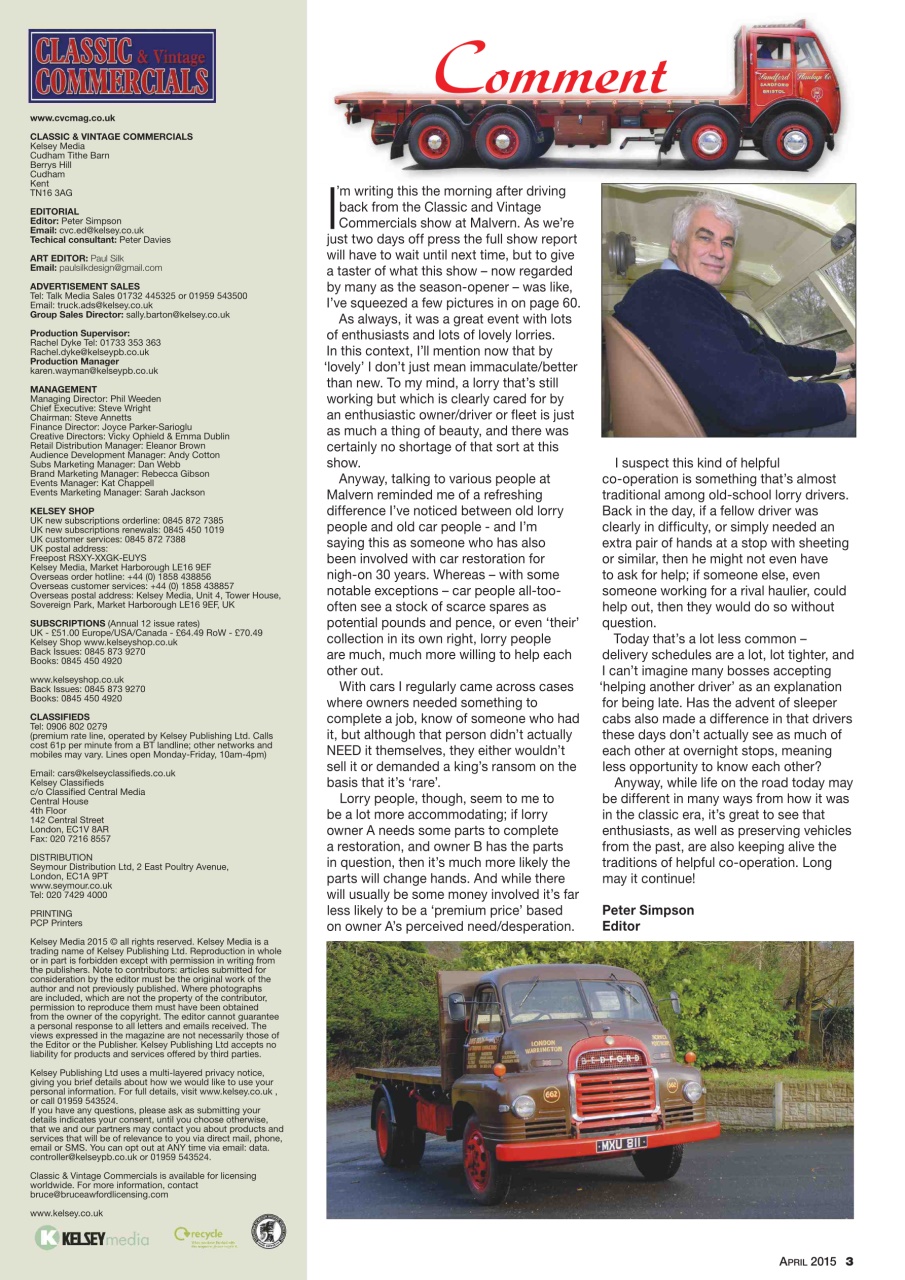 Classic & Vintage Commercials Preview Pages