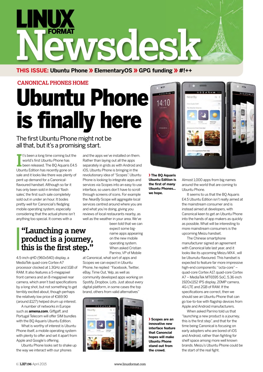 Linux Format Preview Pages