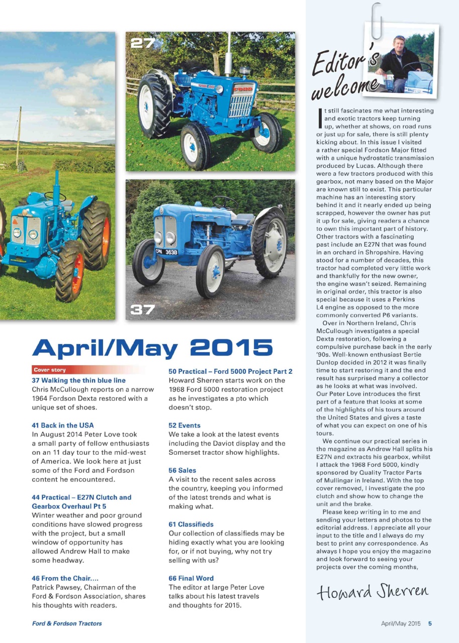 Ford & Fordson Preview Pages