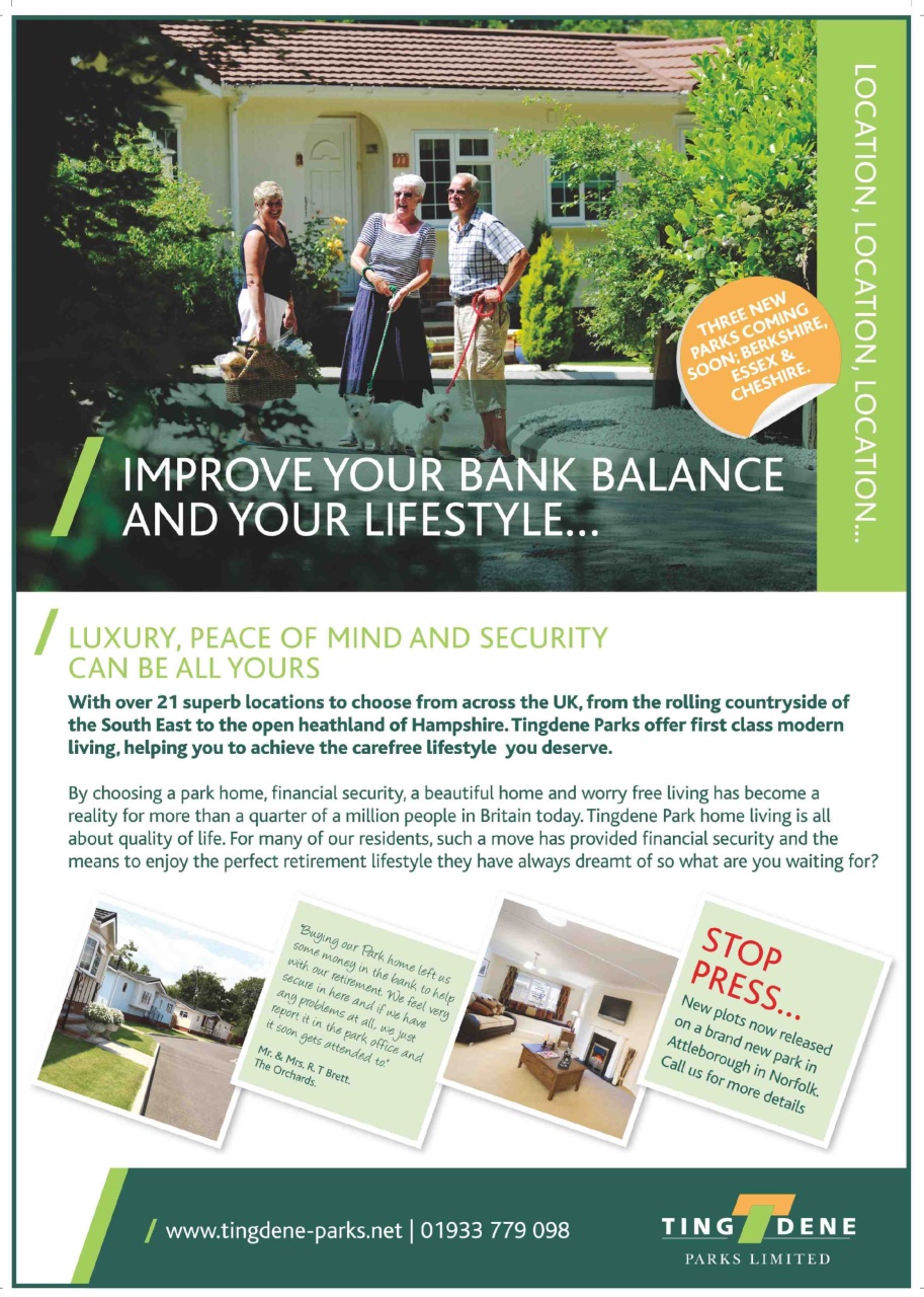 Park Home & Holiday Living Preview Pages