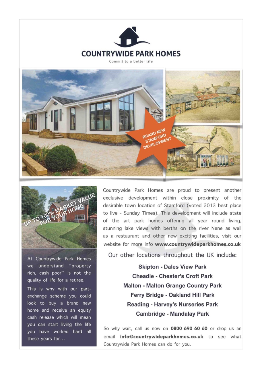 Park Home & Holiday Living Preview Pages