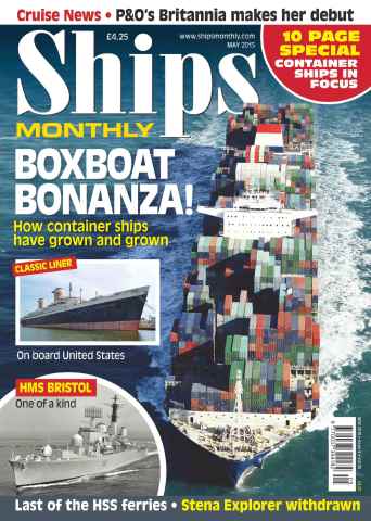 Ships Monthly issue No.605 Boxboat Bonanza!
