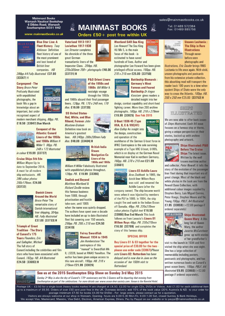Ships Monthly Preview Pages