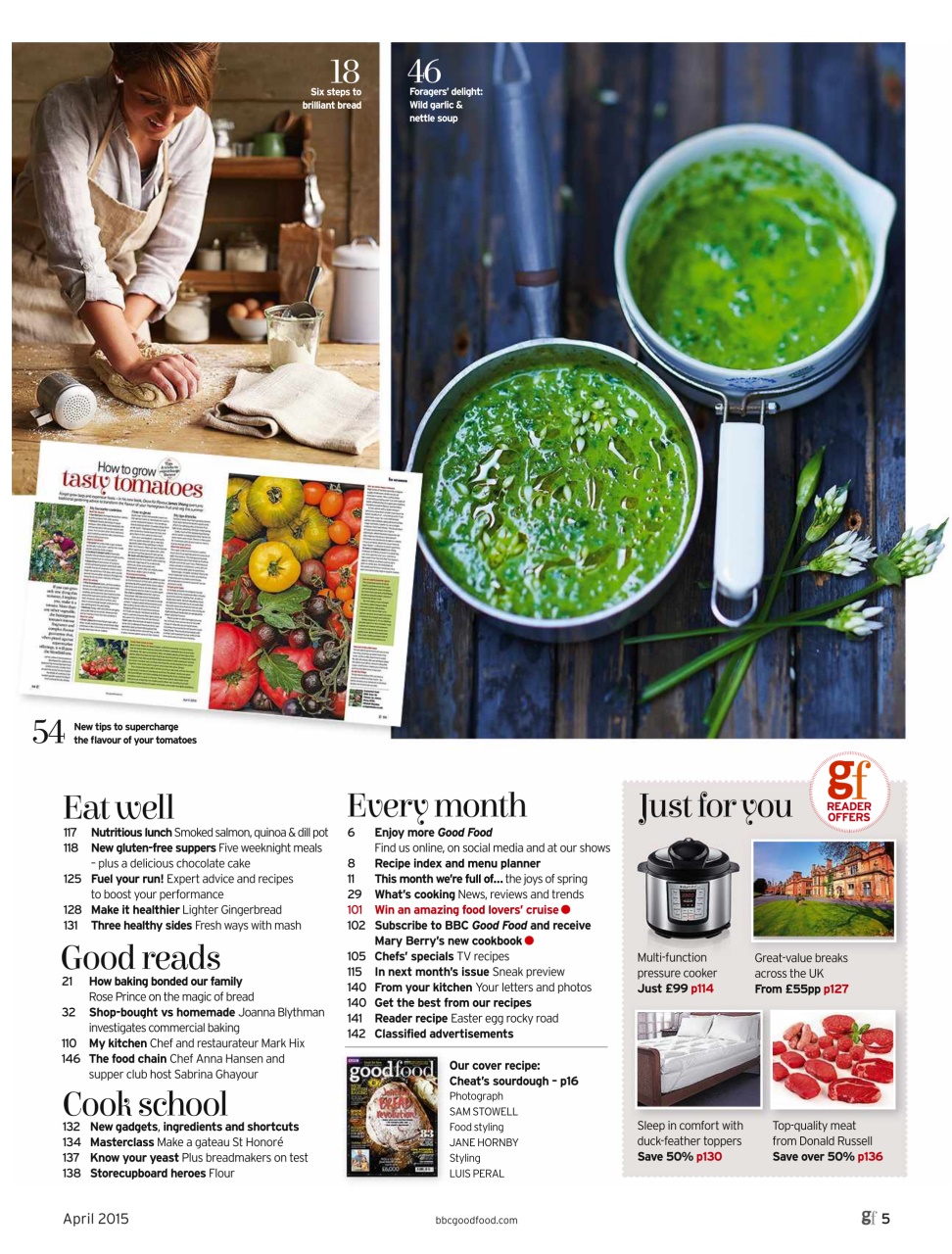 Good Food Magazine Preview Pages