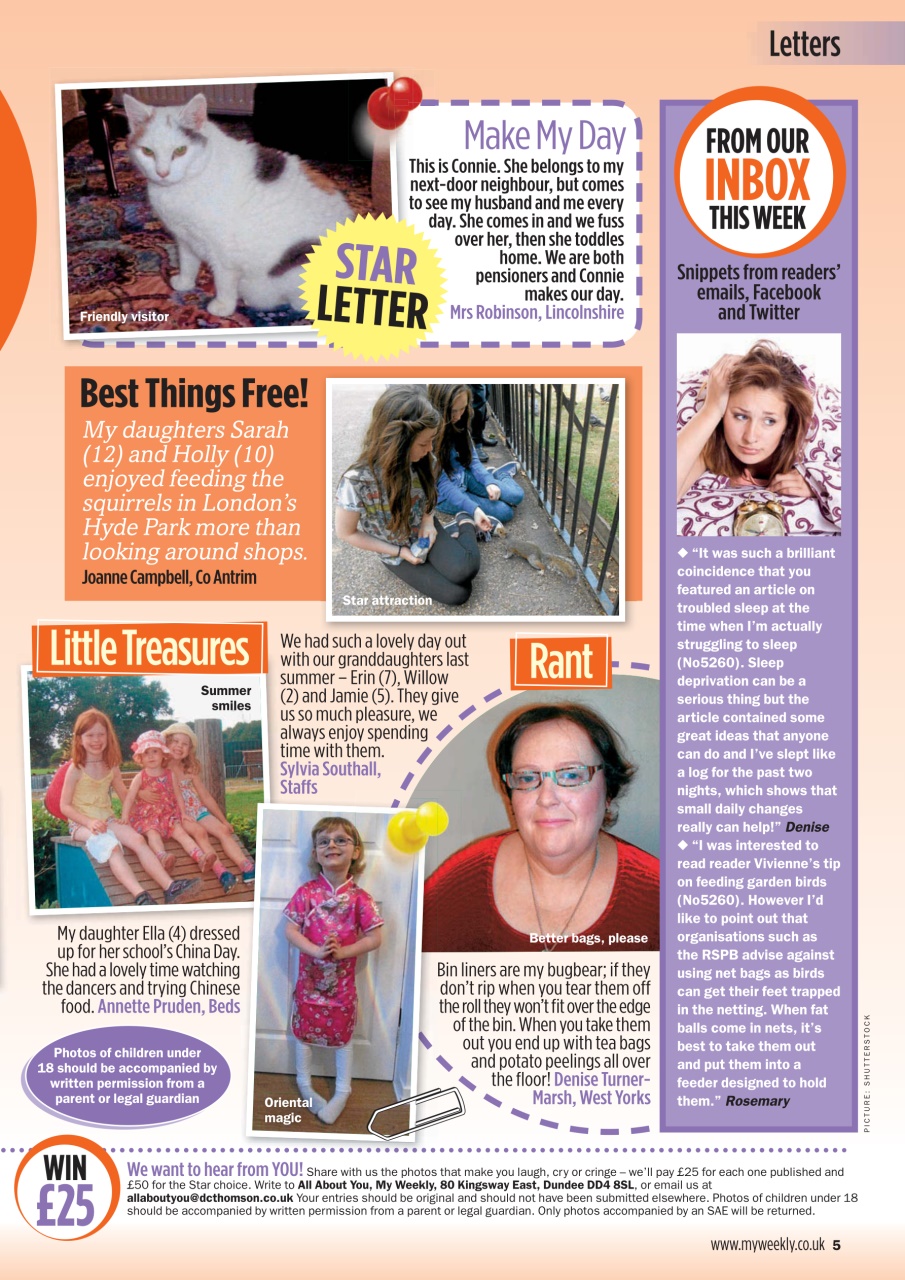 My Weekly Preview Pages