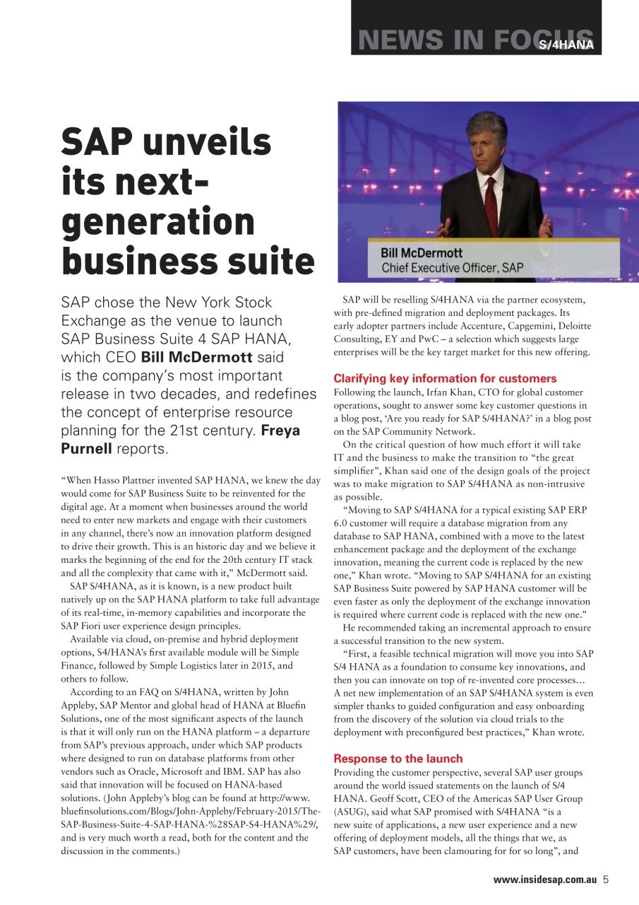 Inside SAP Preview Pages