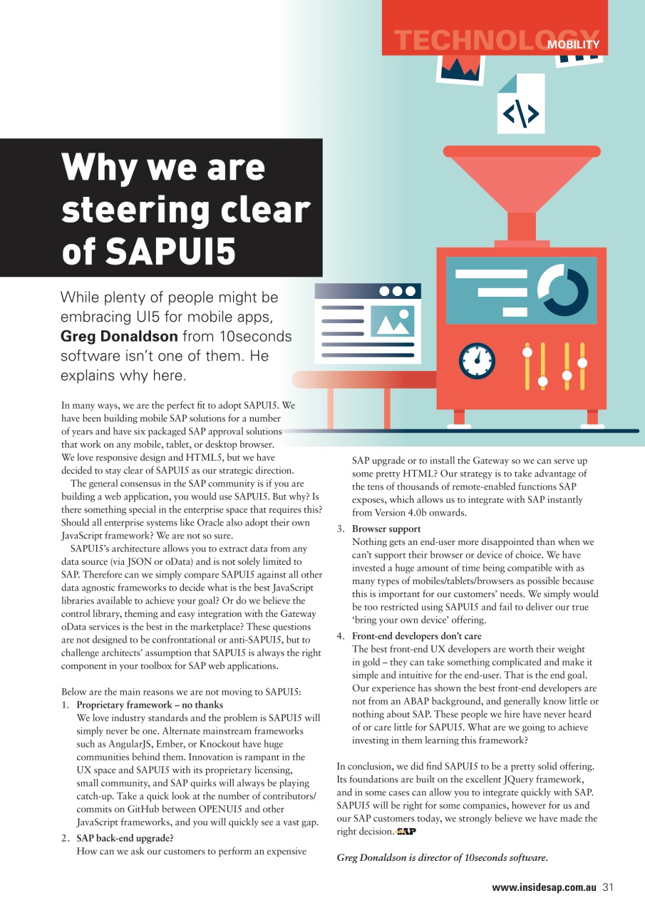 Inside SAP Preview Pages