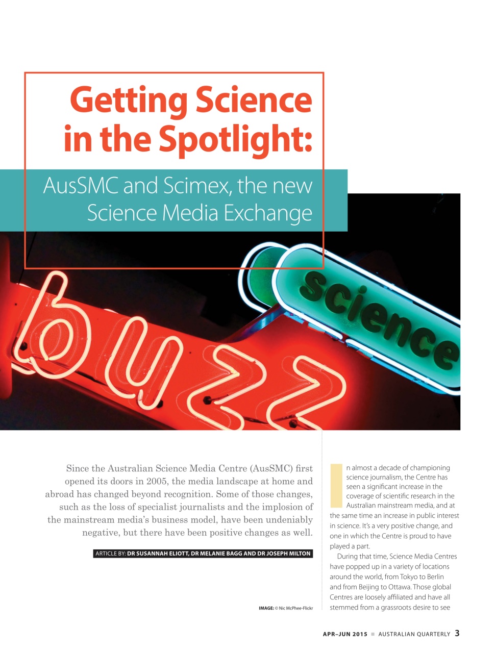 AQ: Australian Quarterly Preview Pages