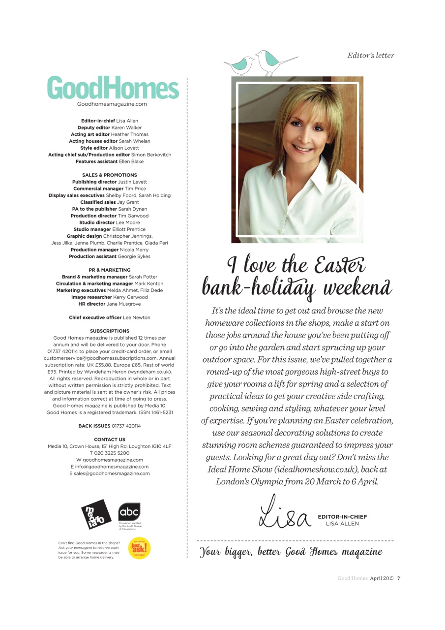 Good Homes Magazine Preview Pages