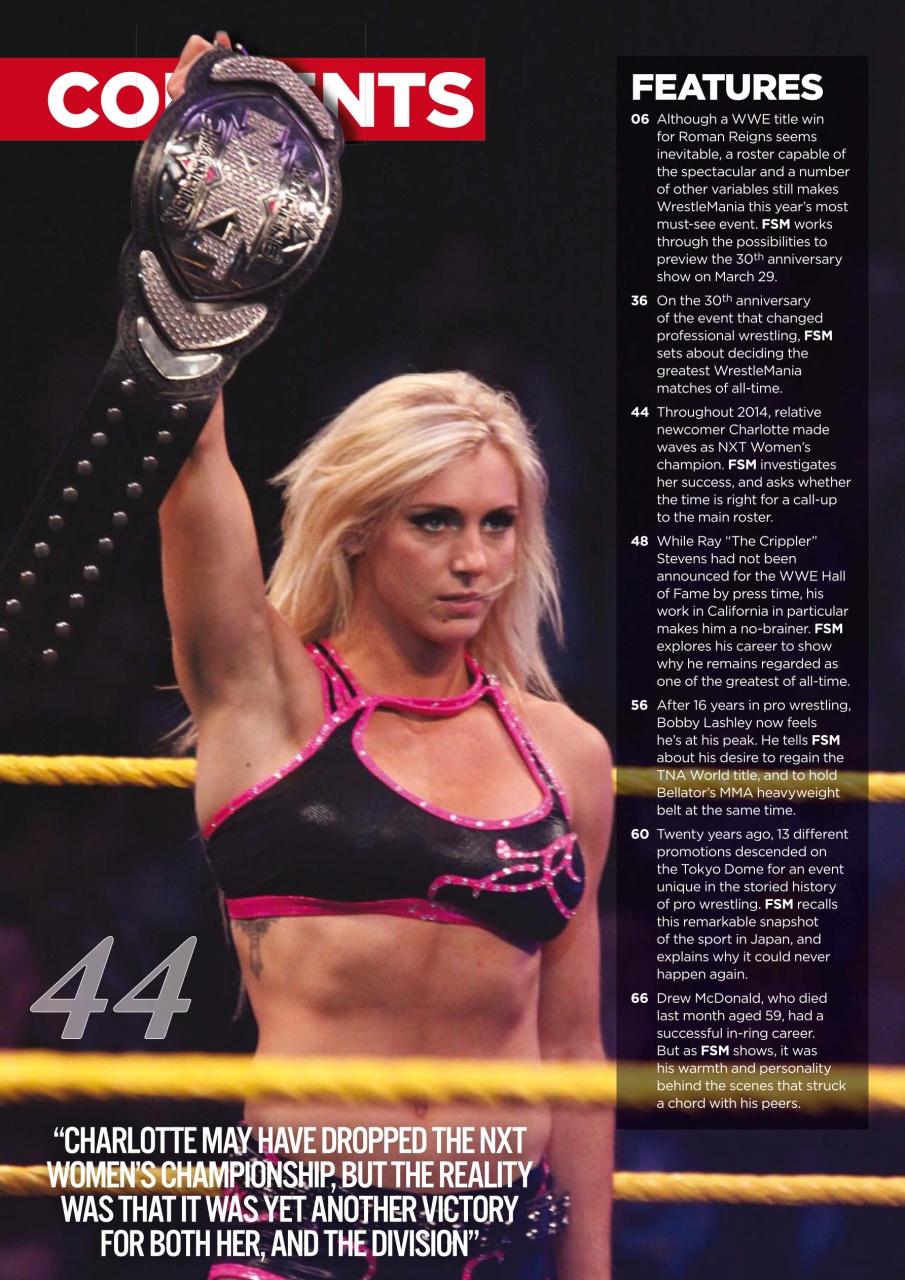 Wrestletalk Magazine Preview Pages