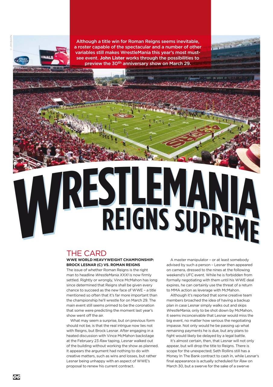 Wrestletalk Magazine Preview Pages