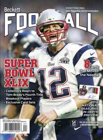 Beckett Football Magazine issue April 2015