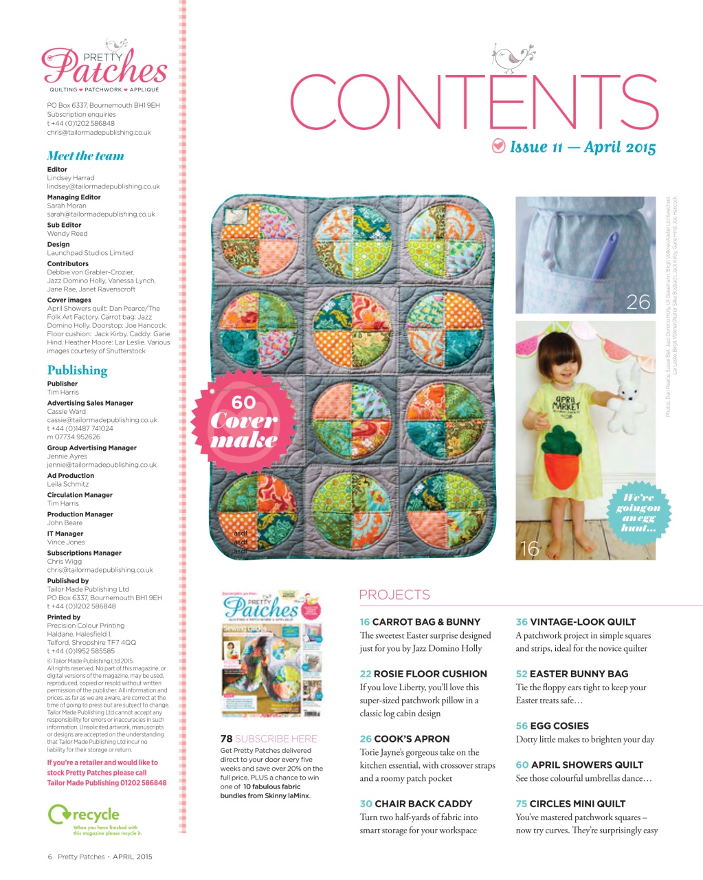 Pretty Patches Magazine Preview Pages