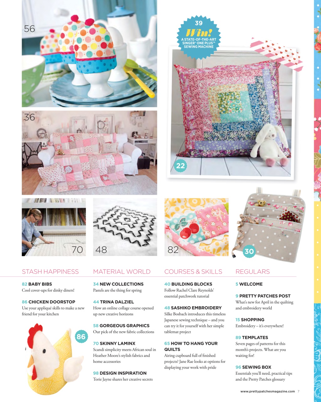 Pretty Patches Magazine Preview Pages