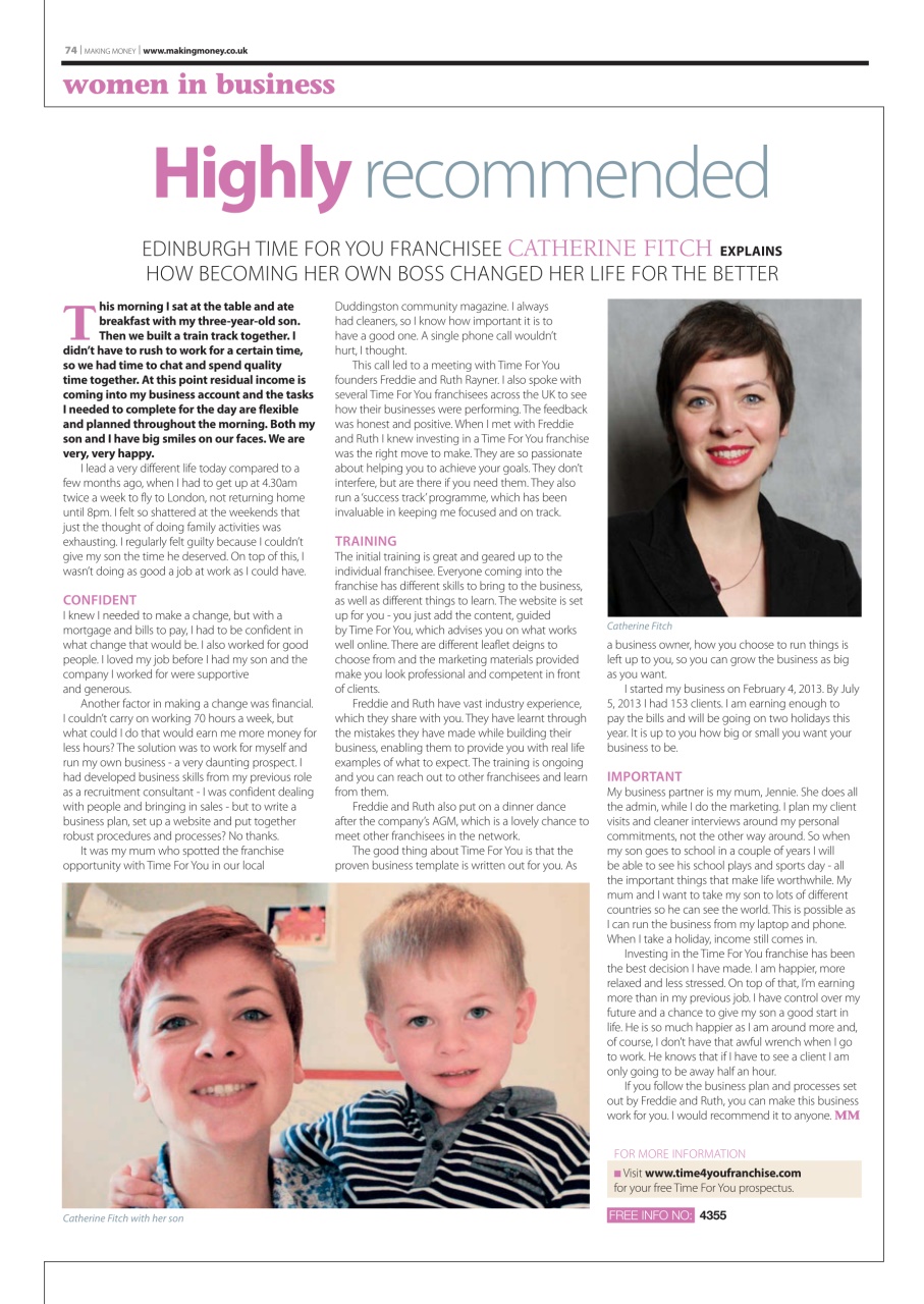 Making Money Preview Pages