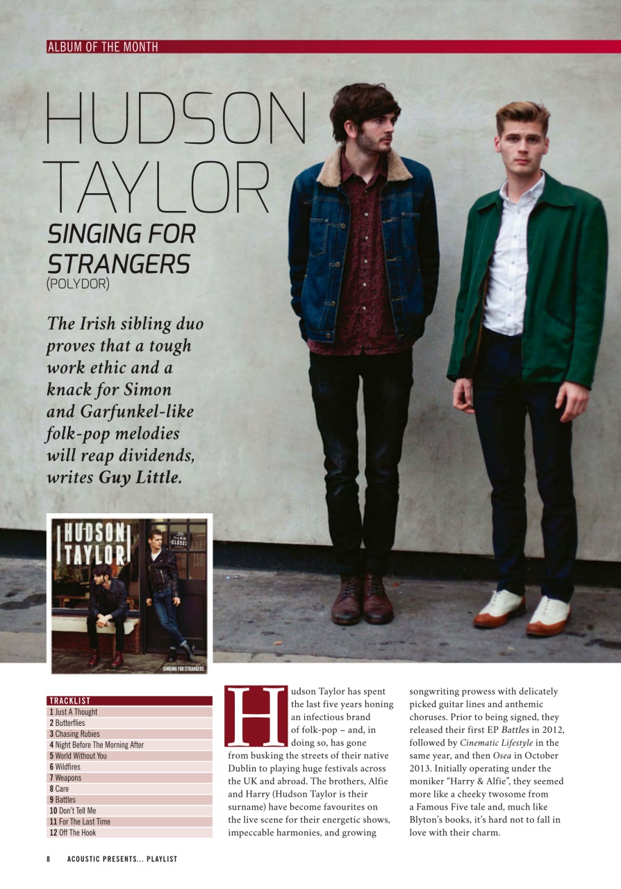 Acoustic Preview Pages