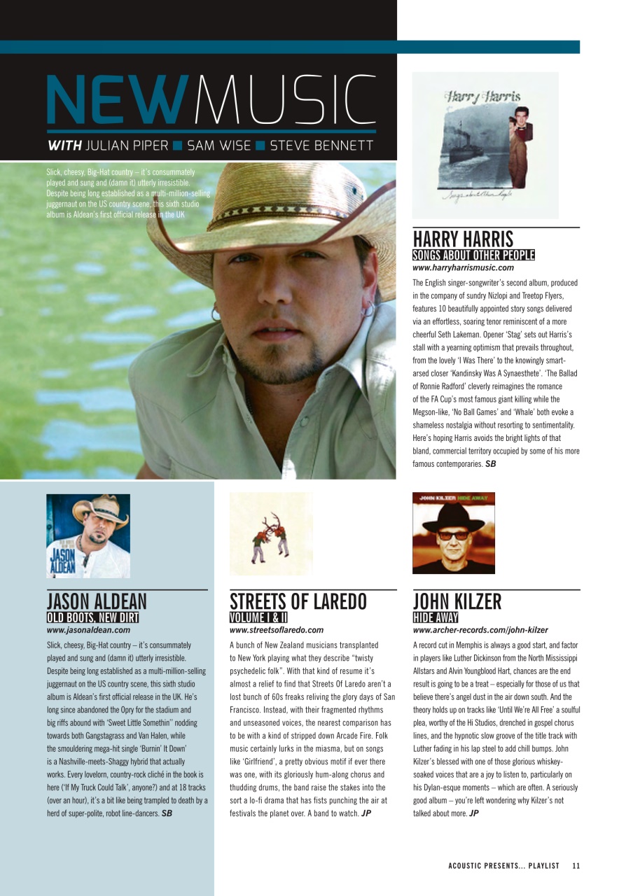 Acoustic Preview Pages